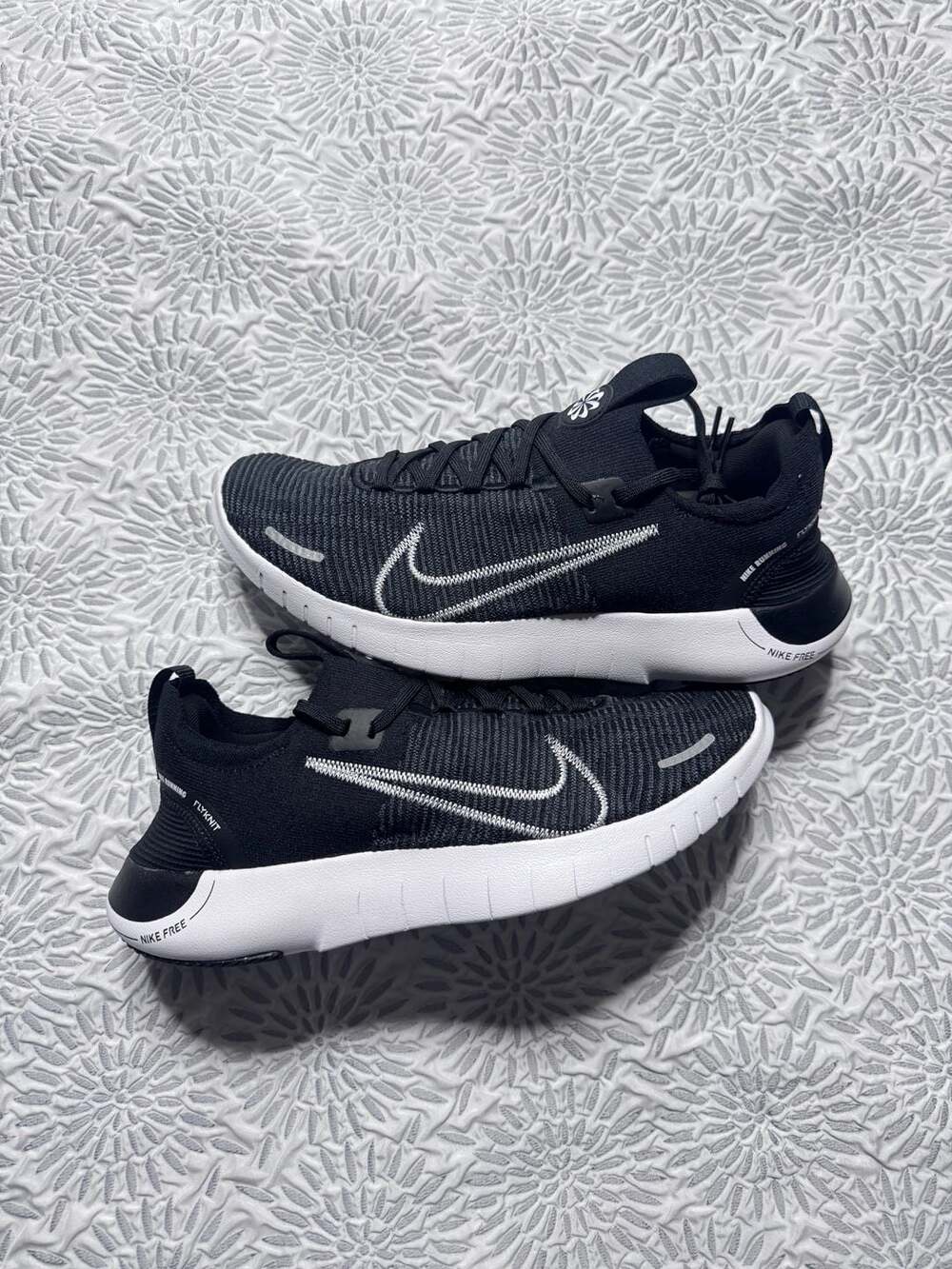 Nike Free RN FK Flyknit Next Nature Black White Anthracite FB1276-002 Men's 9.5